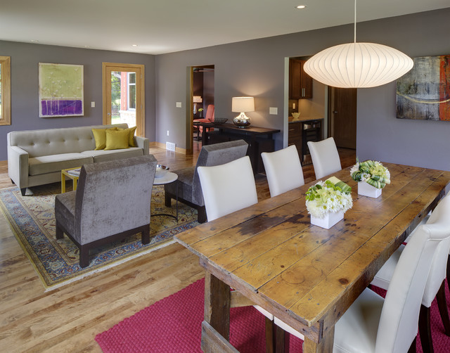 Living/Dining Room retro-vardagsrum