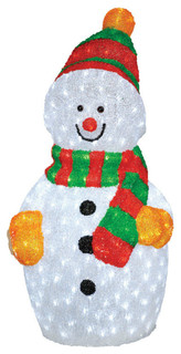 Decoris LED Acrylic Snowman, 450 Lights, 35 ... Decoris LED Acrylic Snowman, 450 Lights, 35 ... on Decoris Outdoor Living id=16617