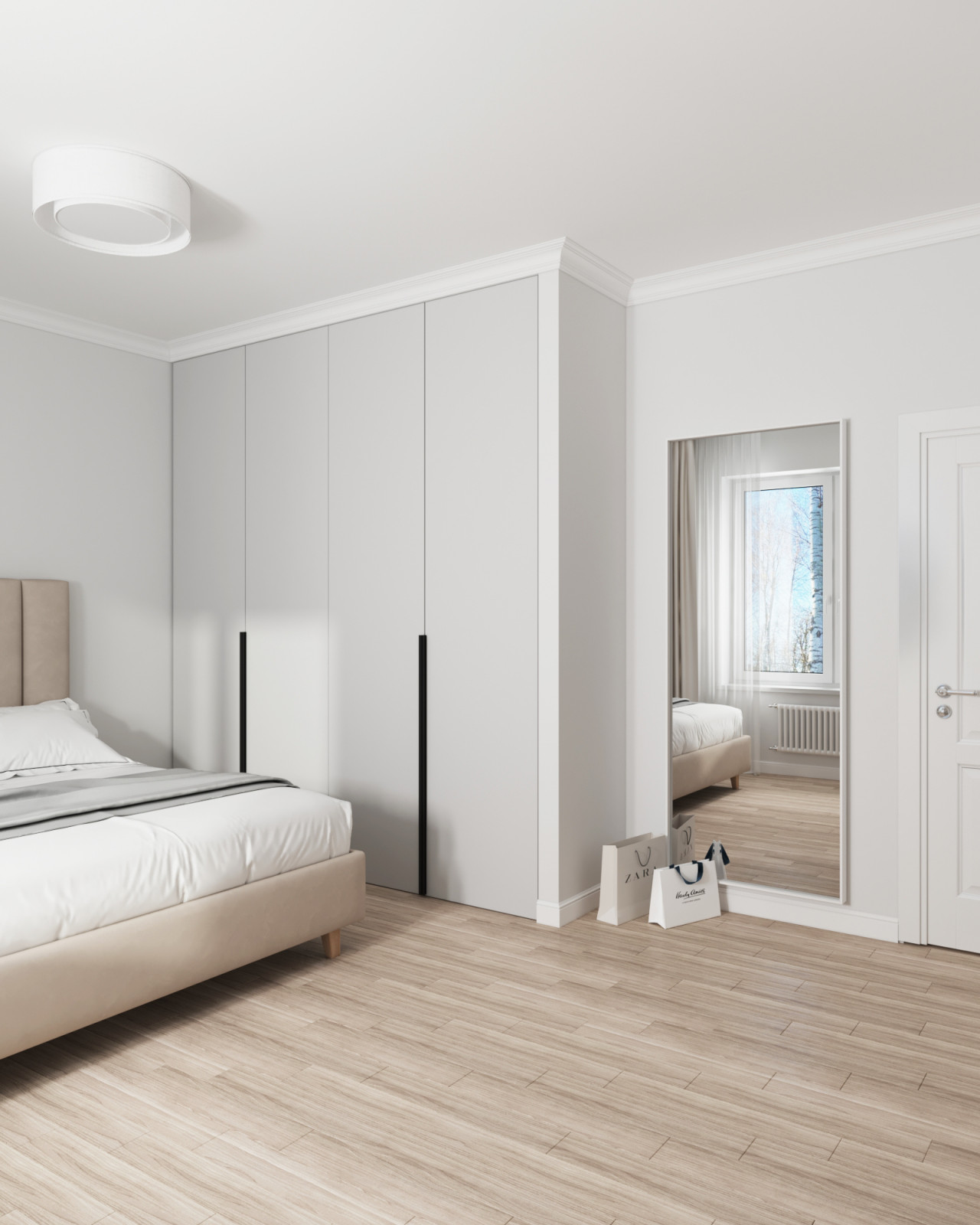 Второй этаж частного дома