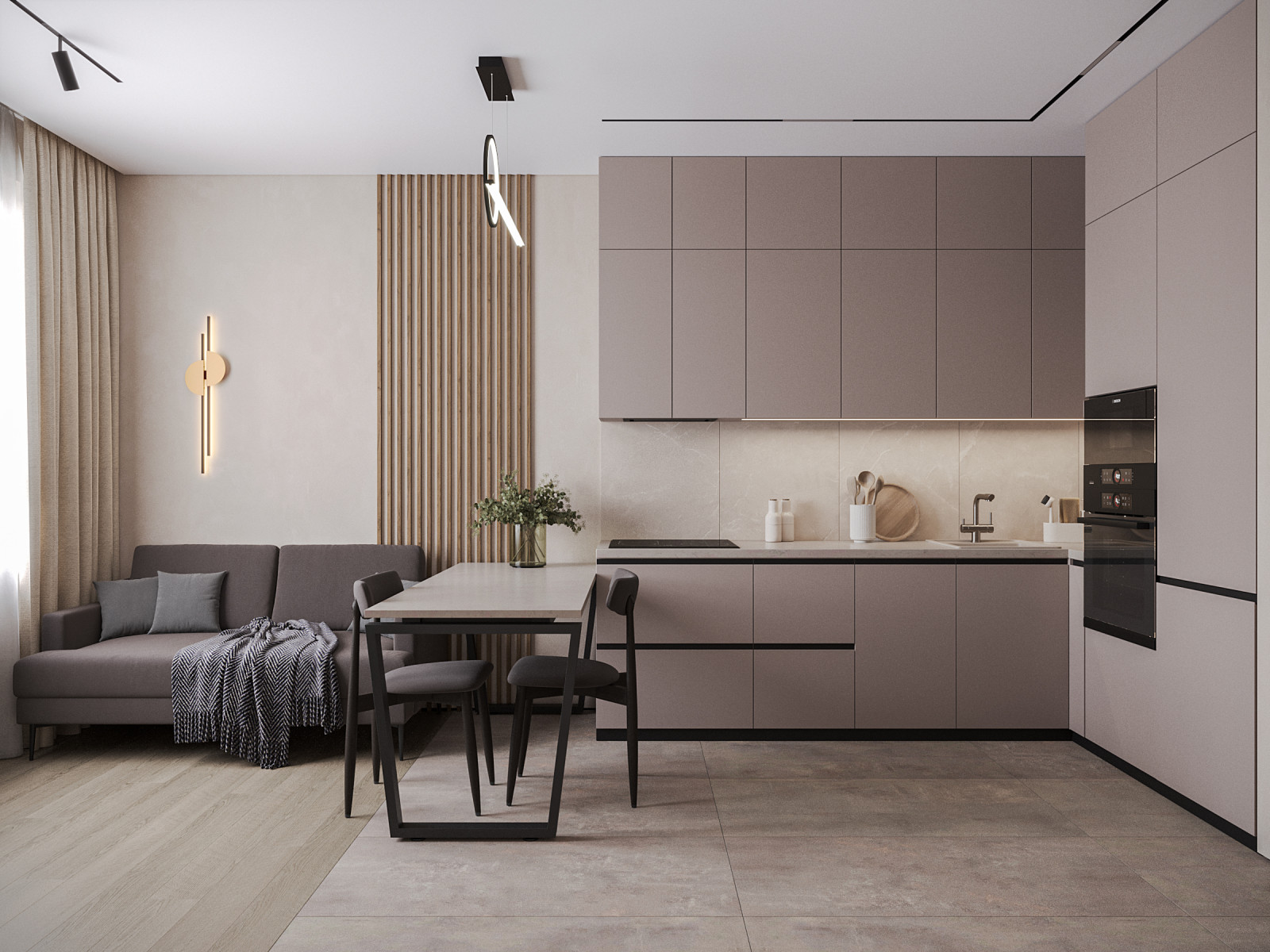 Кухня-гостиная