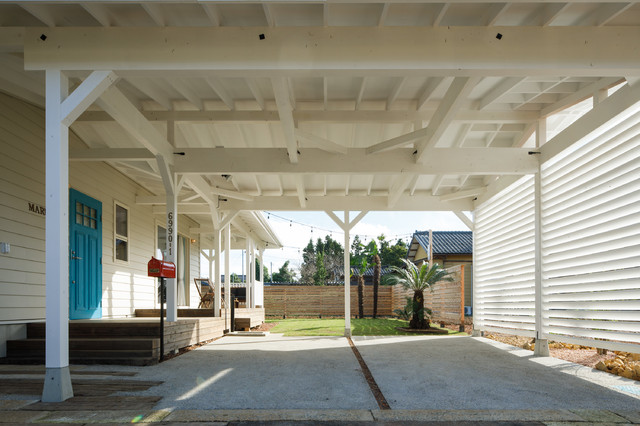 house-23 stile-marinaro-garage