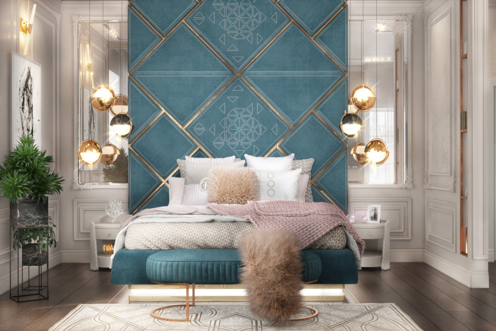 Спальня в стиле арт-деко