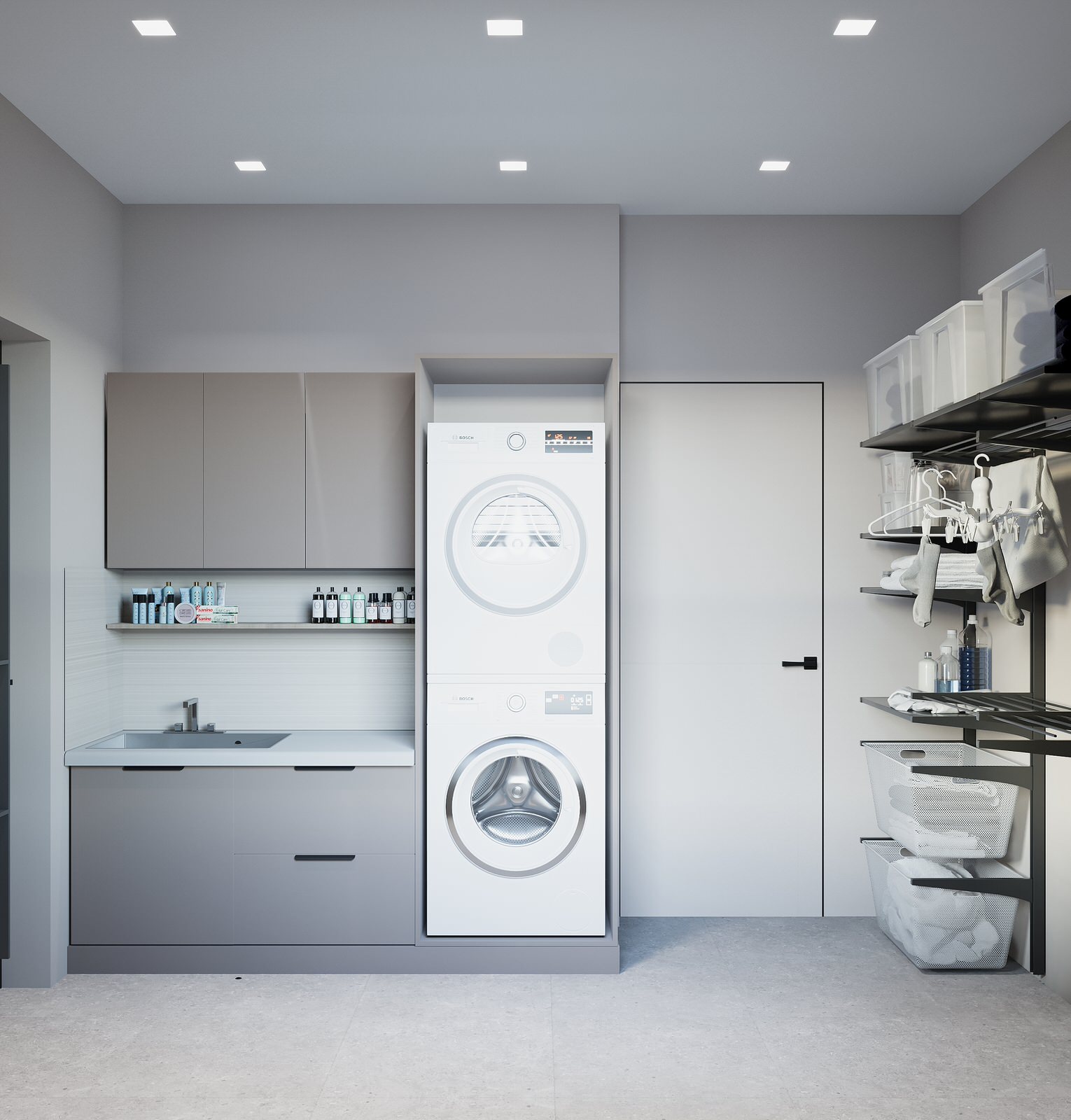 Коттедж в стиле Минимализм