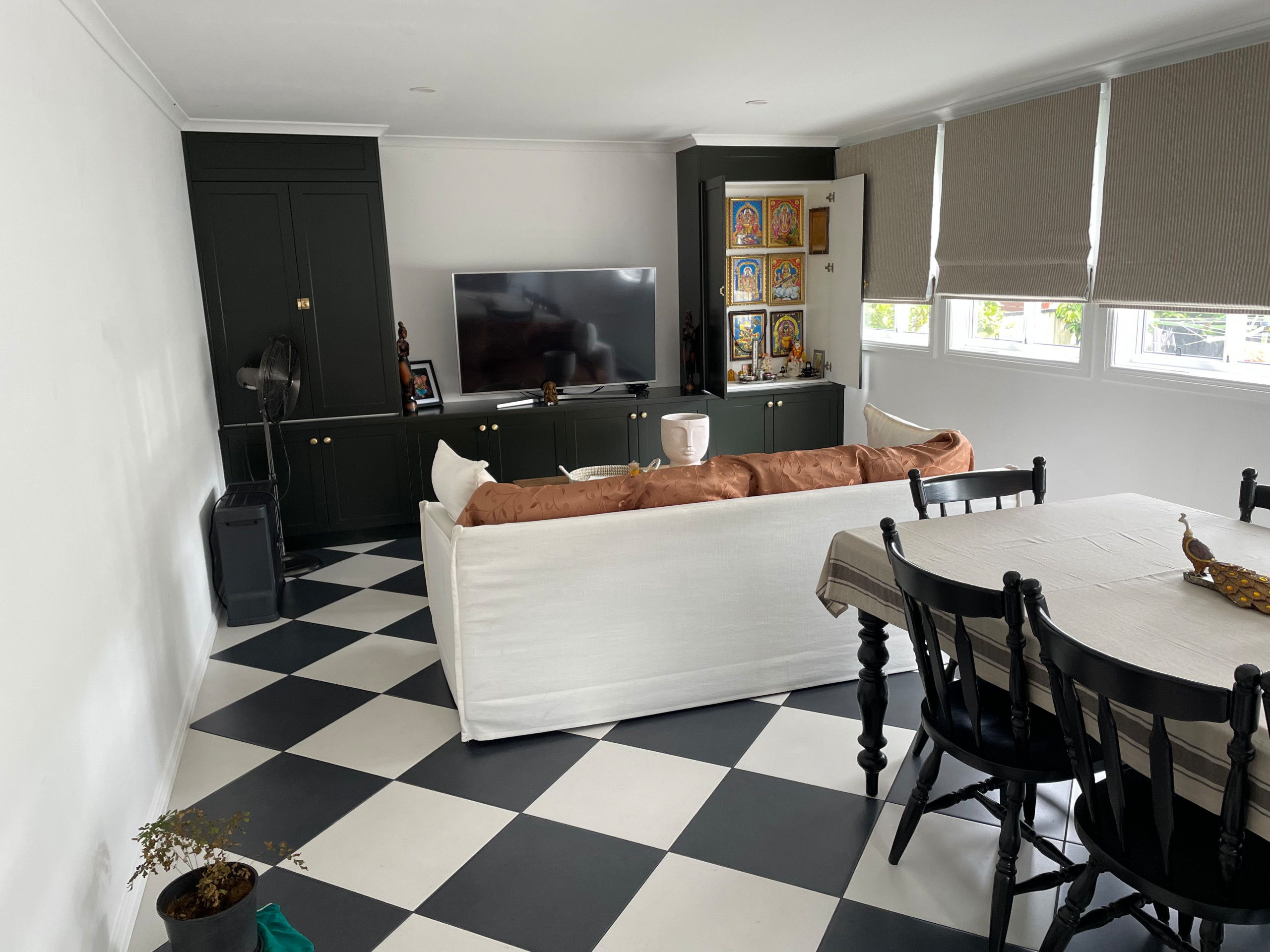 Sunroom and laundry renovation