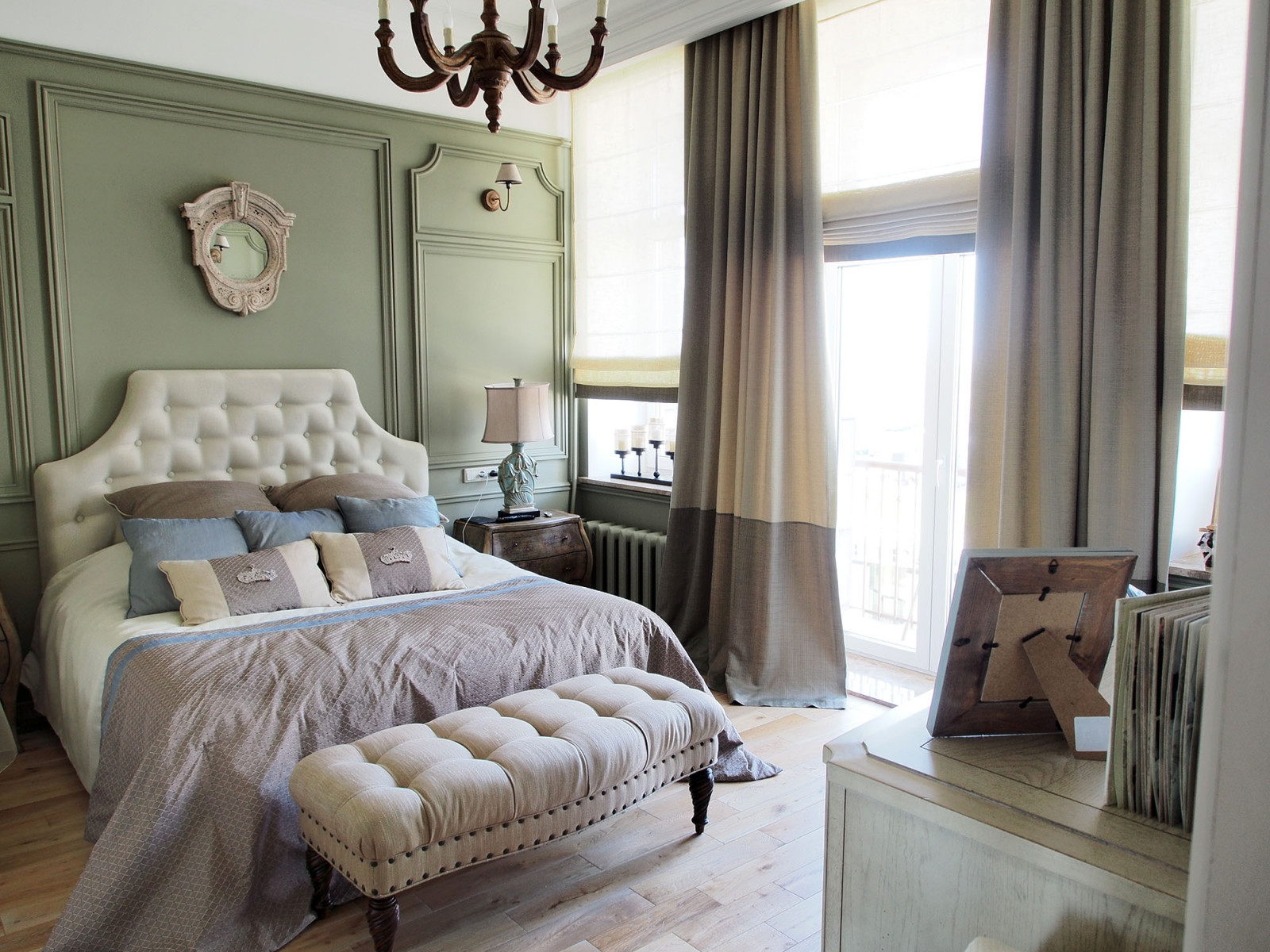 Рогожки и шелк в квартире на Кутузовском проспекте