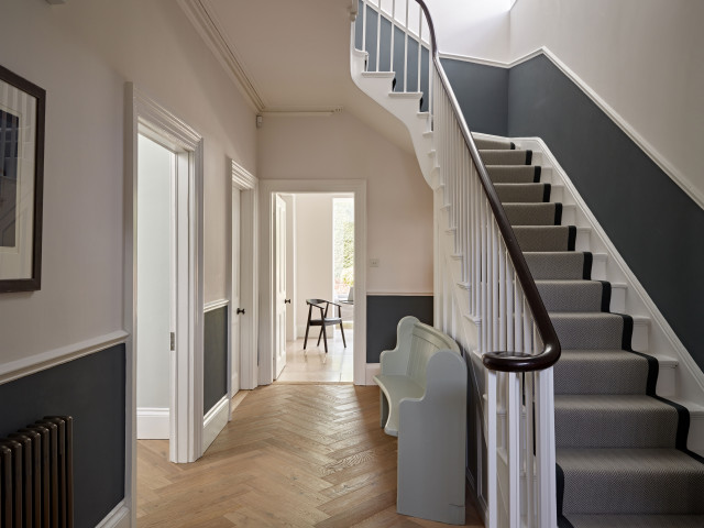 Exeter Villa modern-hallway-and-landing