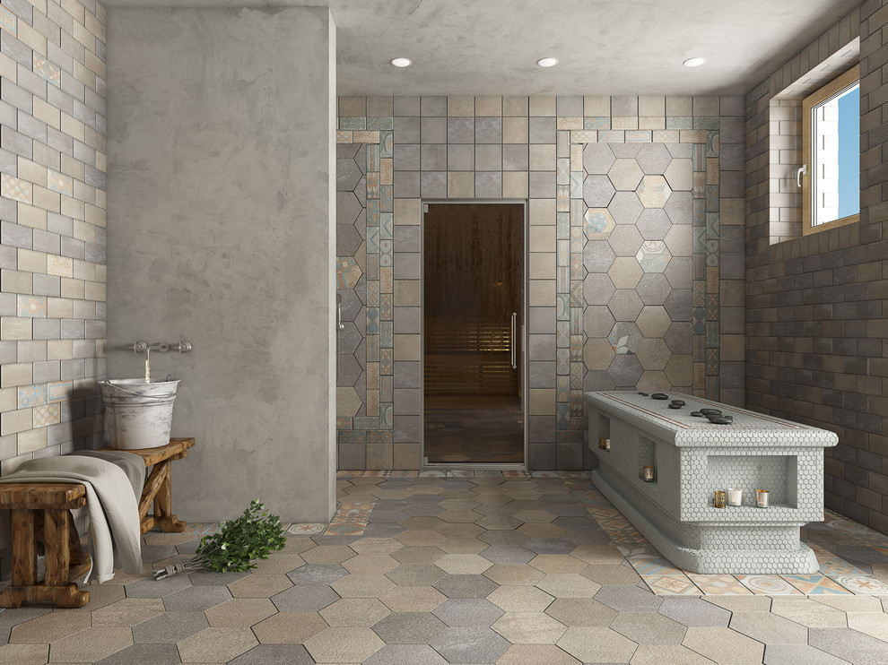 Загородный дом с печкой