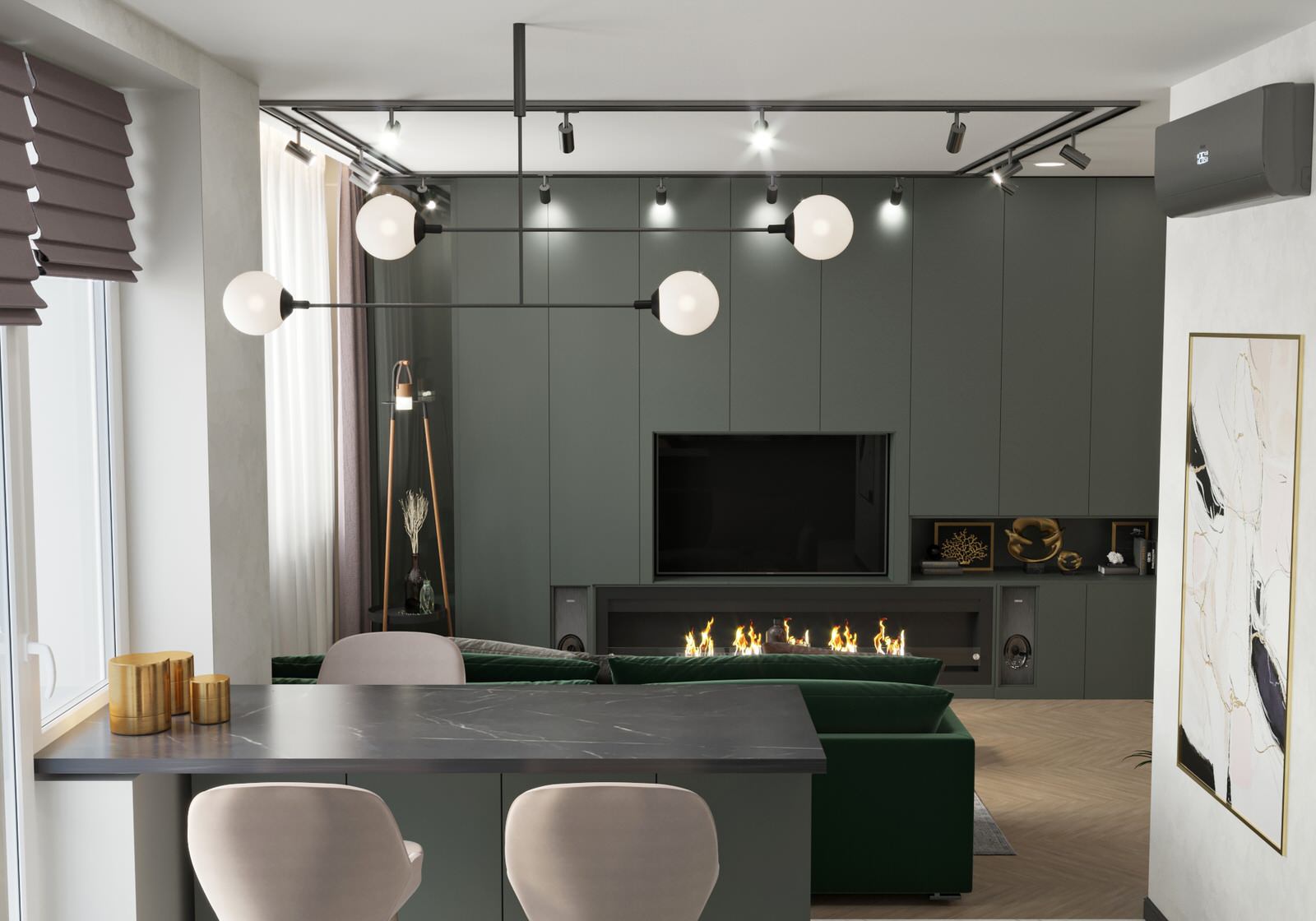 Двухуровневая квартира в Подольске