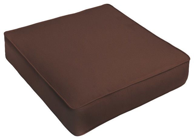 brown outdoor seat cushions