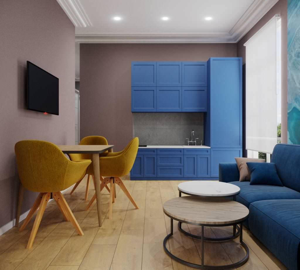 Проект 1- к.кв. 34 кв.м.