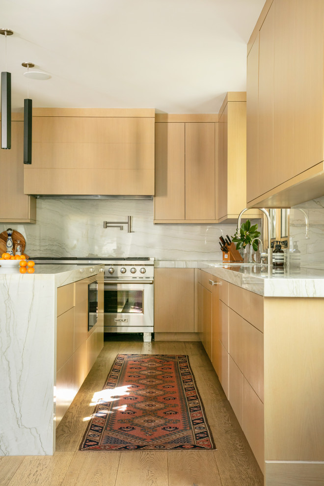 Kitchen - transitional kitchen idea in Orange County