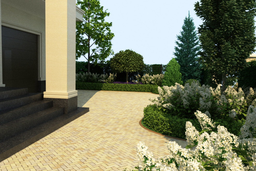 3D визуализация участка 12 соток