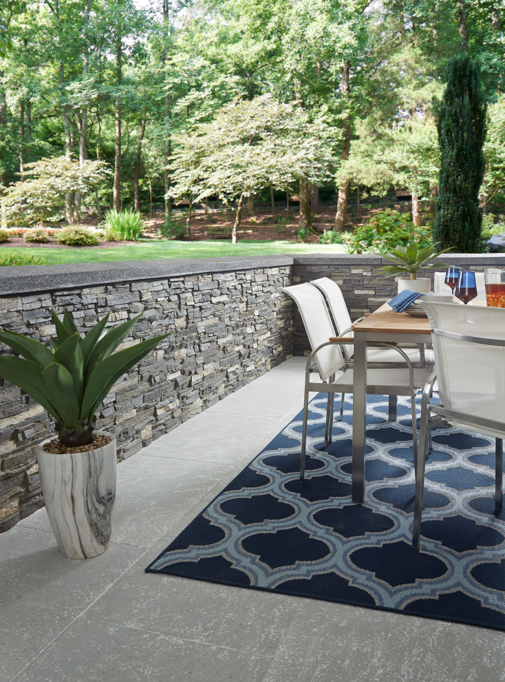 Patio Designs with Faux Stone and Brick - Patio - Charlotte - by Barron ...