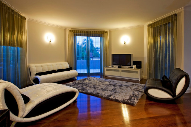 Ascot Home Renovation contemporary-living-room
