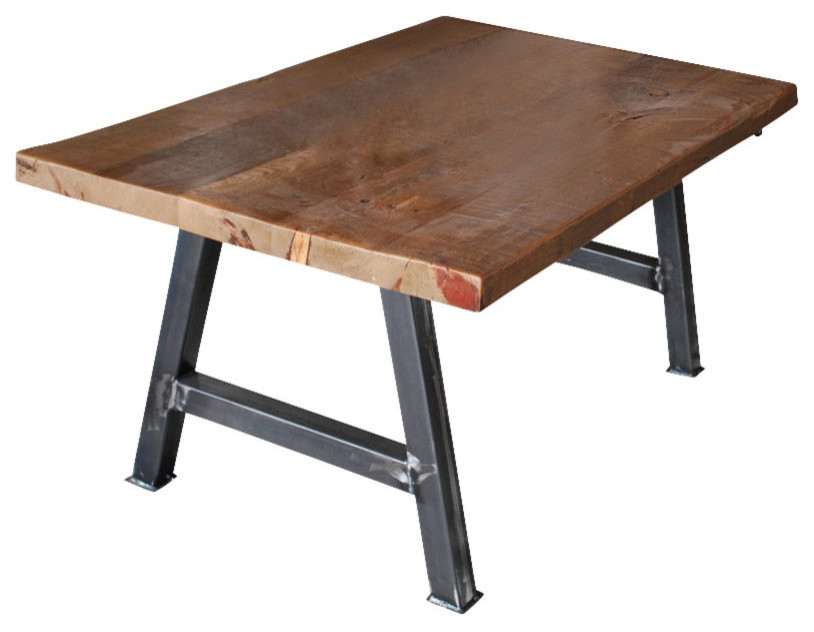 Rustic Modern Archititect Coffee Table, Standard, 48"x24"