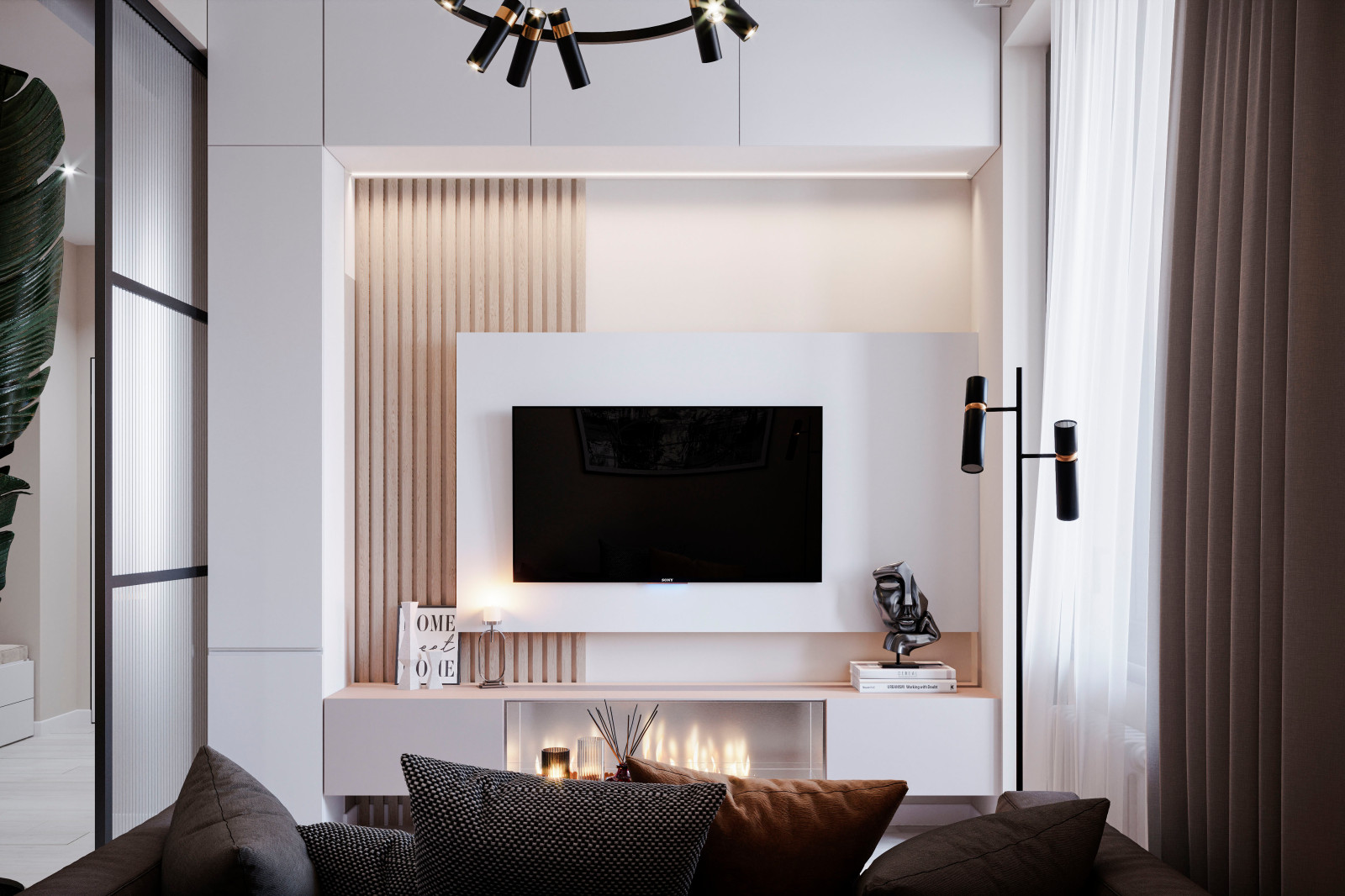 Дизайн и ремонт квартиры в ЖК «Символ» — Кофейная сказка