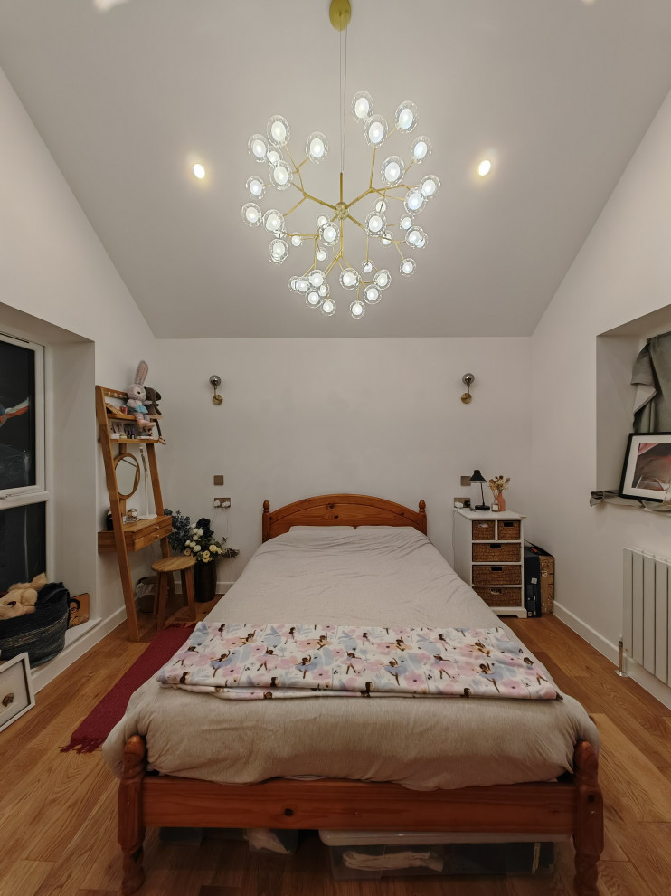 New Master bedroom with double height ceiling