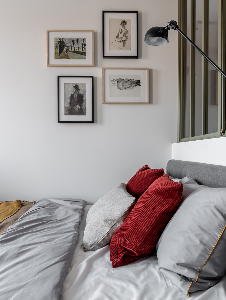 Fragment of the bedroom. Фрагмент спальни.