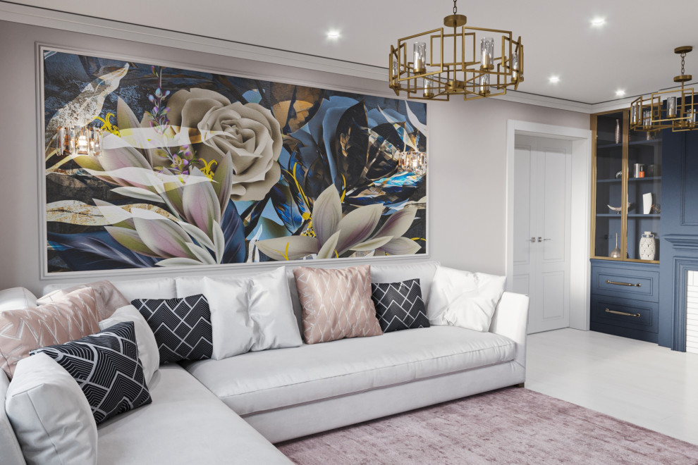 Дизайн интерьера 4-х комнатной квартиры