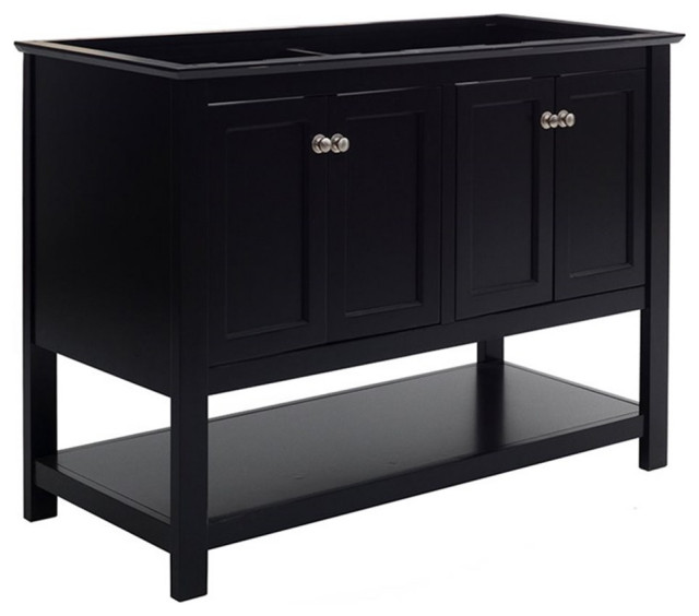 Fresca Manchester 48" Double Sinks Traditional Wood Bathroom in