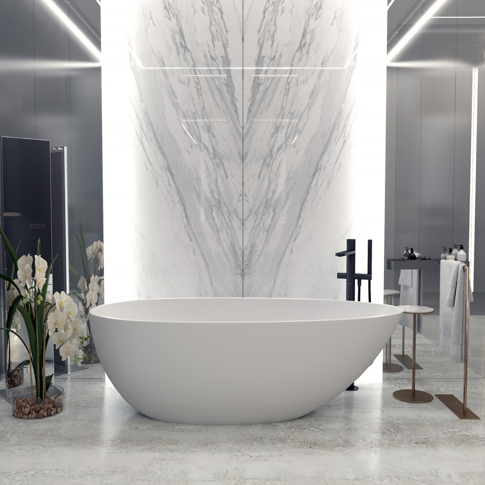 Визуализации интерьера большого дома в современном стиле