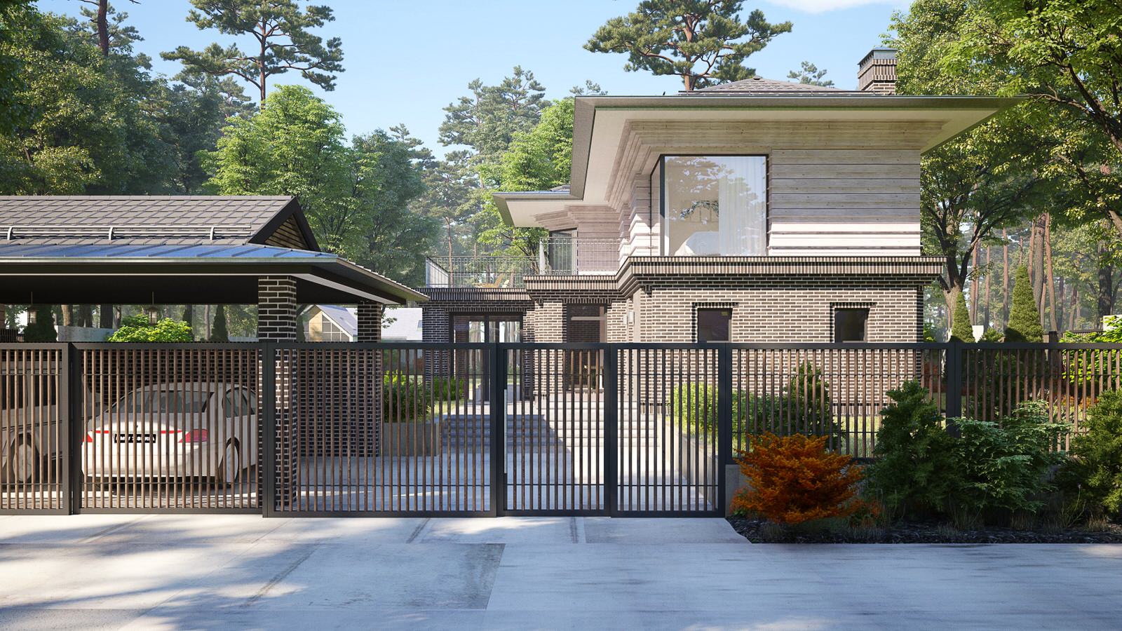 Дом в коттеджном посёлке Краснодара для 4 человек