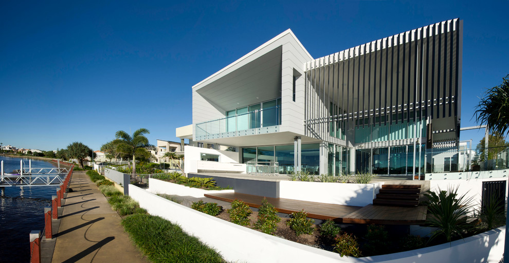 Modern exterior in Sunshine Coast.
