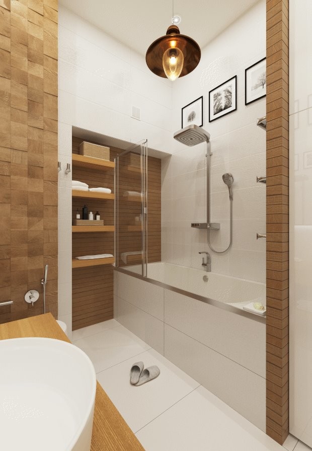 apartment in the Scandinavian style