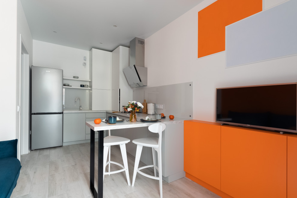 Акцентный ремонт в однушке 40 кв.м