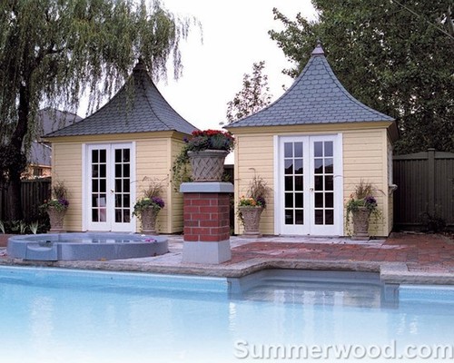 shed for pool equipment