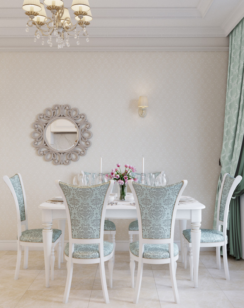 Современная классика в пастельных тонах. ЖК Рассказово, 100 кв.м.