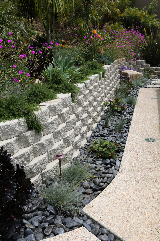 This is an example of a contemporary landscaping in San Diego.