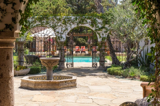 Spanish Hacienda Courtyard