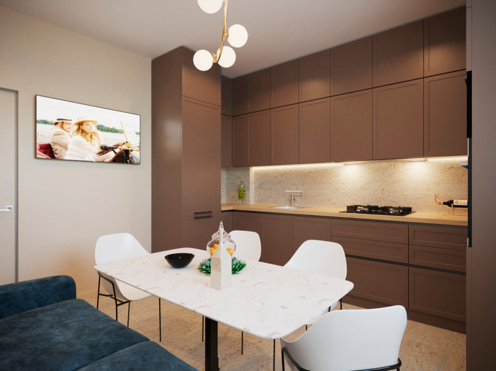 2х Уровневая квартира 90м2 в г. Пионерском. Кухня