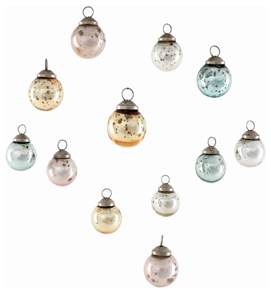Table Centerpiece Measures 2 Diameter Ornaments for Holiday Décor Serene Spaces Living Set of 12 Matte Multicolor Glass Ball Ornaments Hang on Christmas Tree Table Centerpiece Measures 2 Diameter Ornaments for Holiday Décor Serene Spaces Living Set of 12 Matte Multicolor Glass Ball Ornaments Hang on Christmas Tree