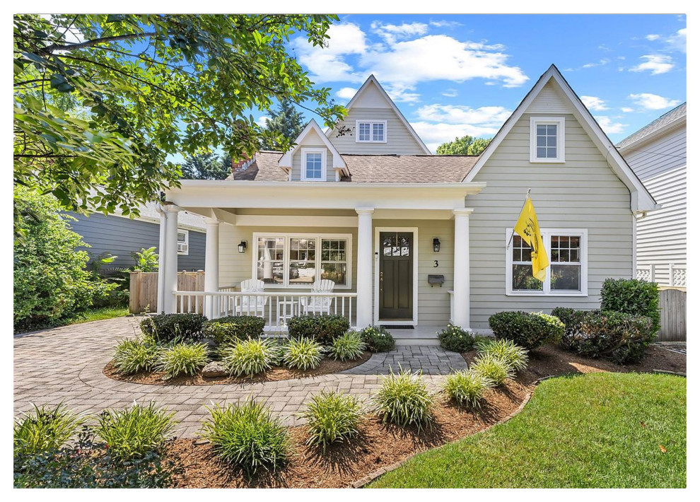Example of a beach style exterior home design in Baltimore