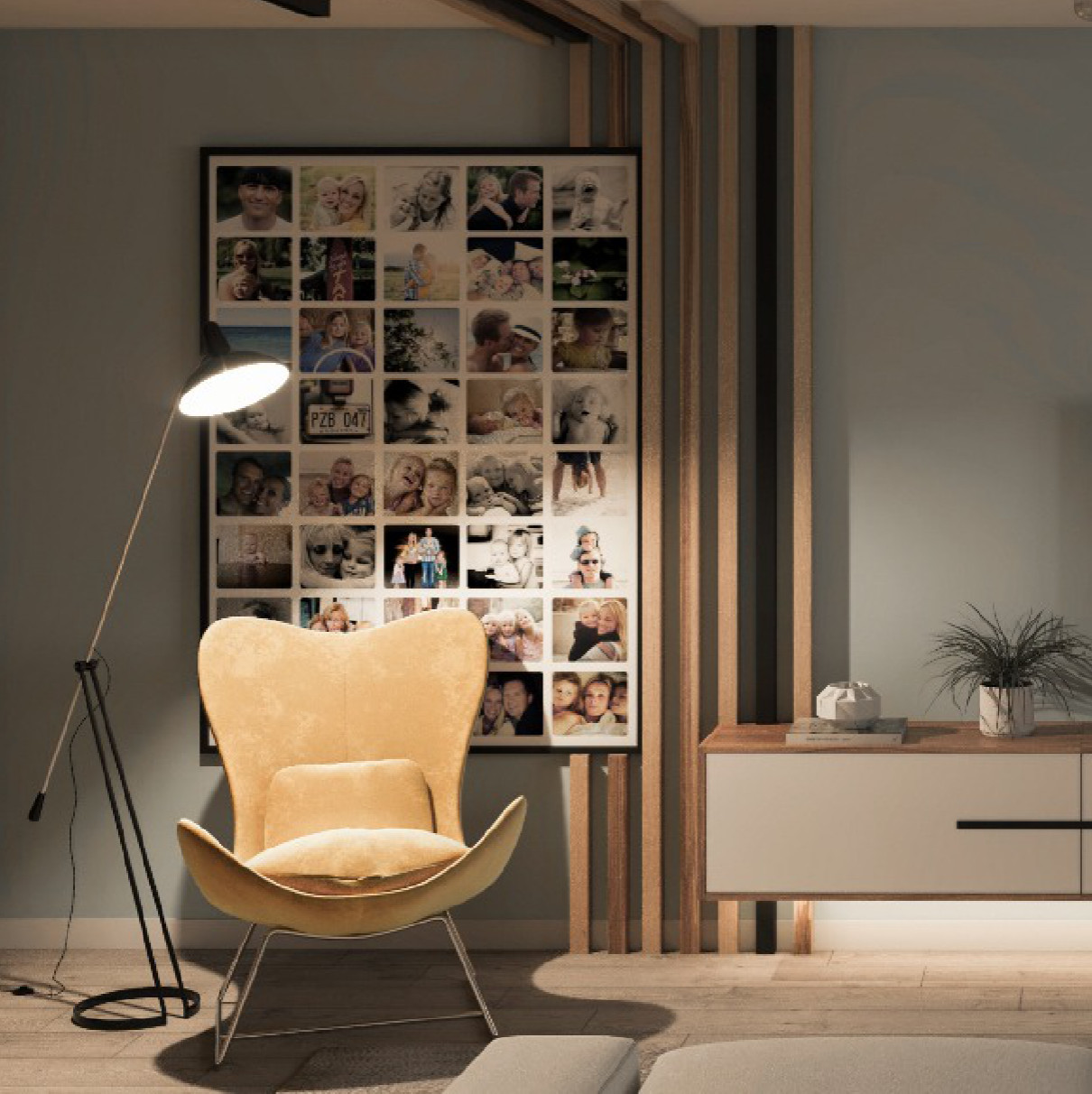 Типовая зх комнатная квартира