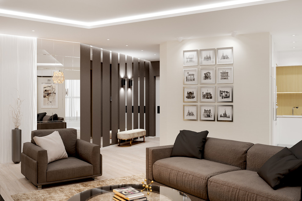 Интерьер в теплых тонах