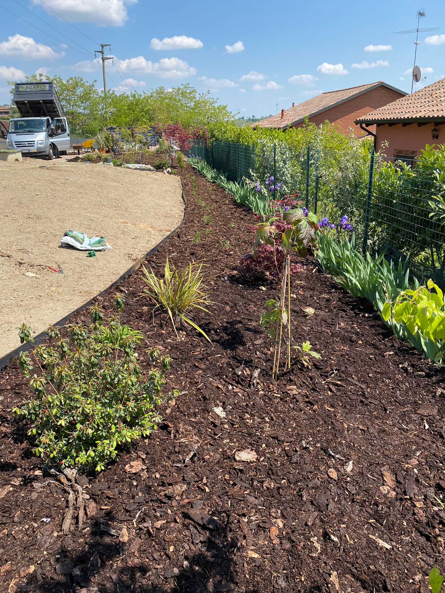Realizzazione Le colline in fiore