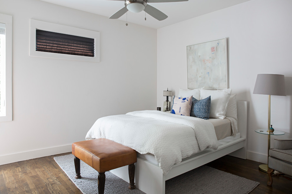 Inspiration for a modern bedroom remodel in Nashville
