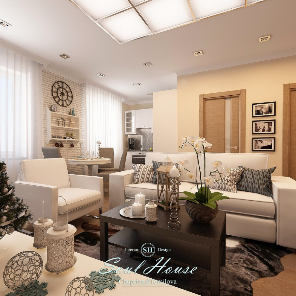 Stylish studio apartment.Стильная квартира студия.