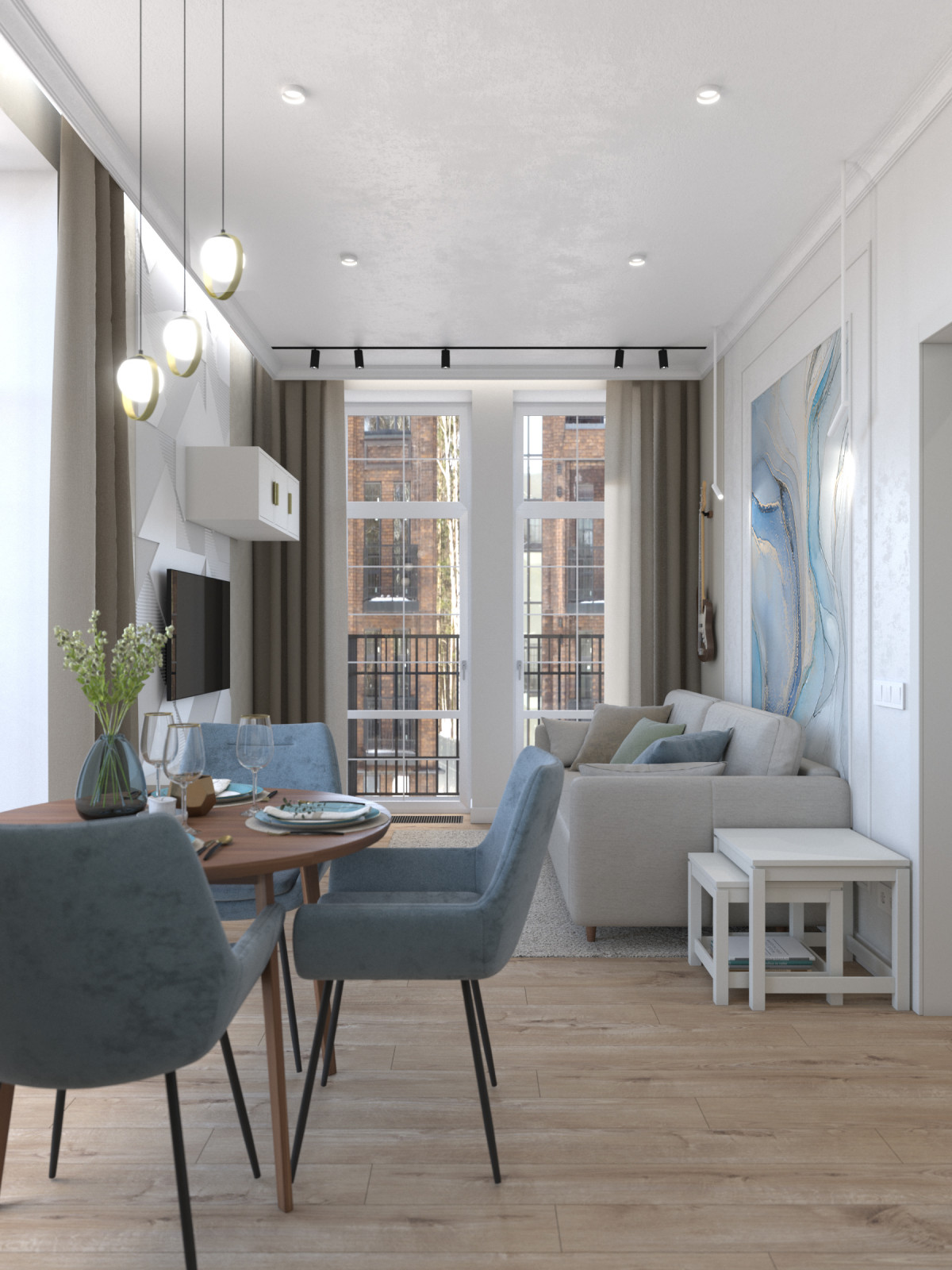 Про голубую дымку над долиной | ЖК Бартон | 2021