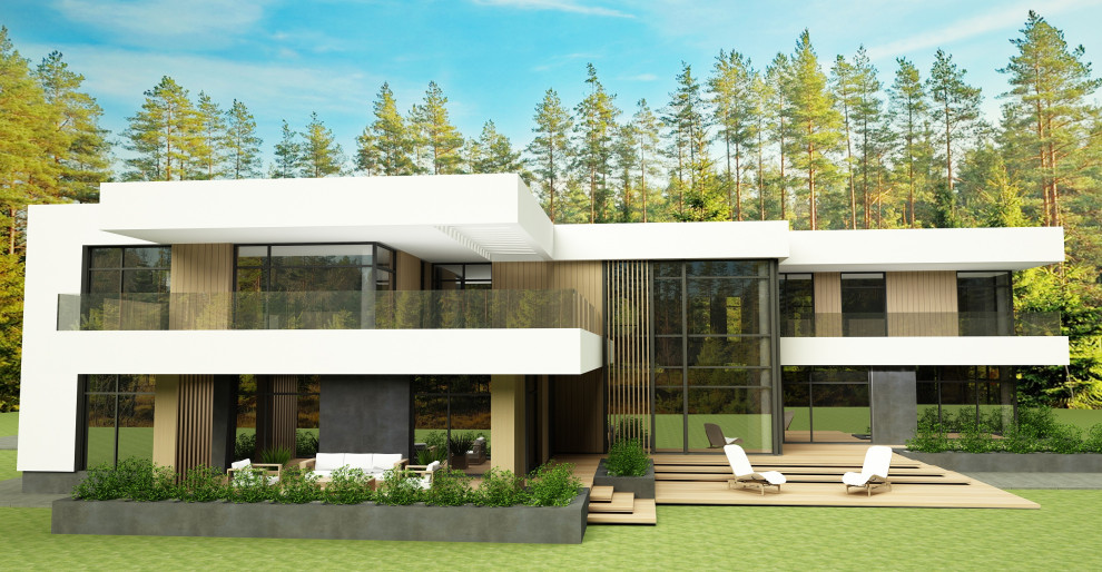 Проект индивидуального жилого дома. КП Руза Фэмили Парк