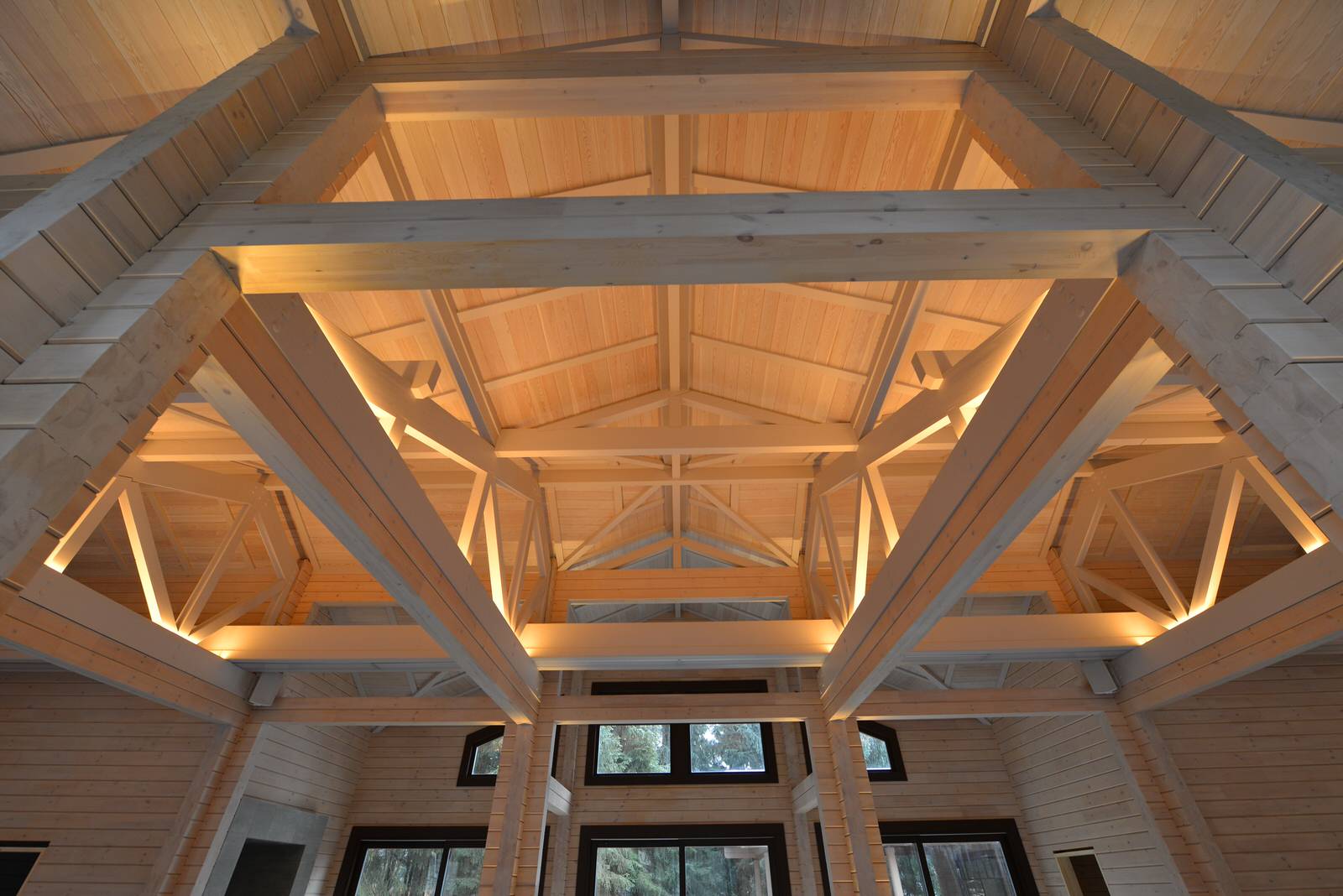 SPA комплекс из клееного бруса