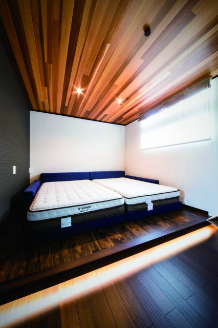 寝室 japones-moderno-dormitorio