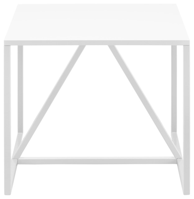 Blu Dot Strut Side Table, White