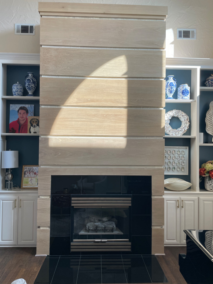 Decorative Metallic Strip Suggestioms for fireplace accent wall