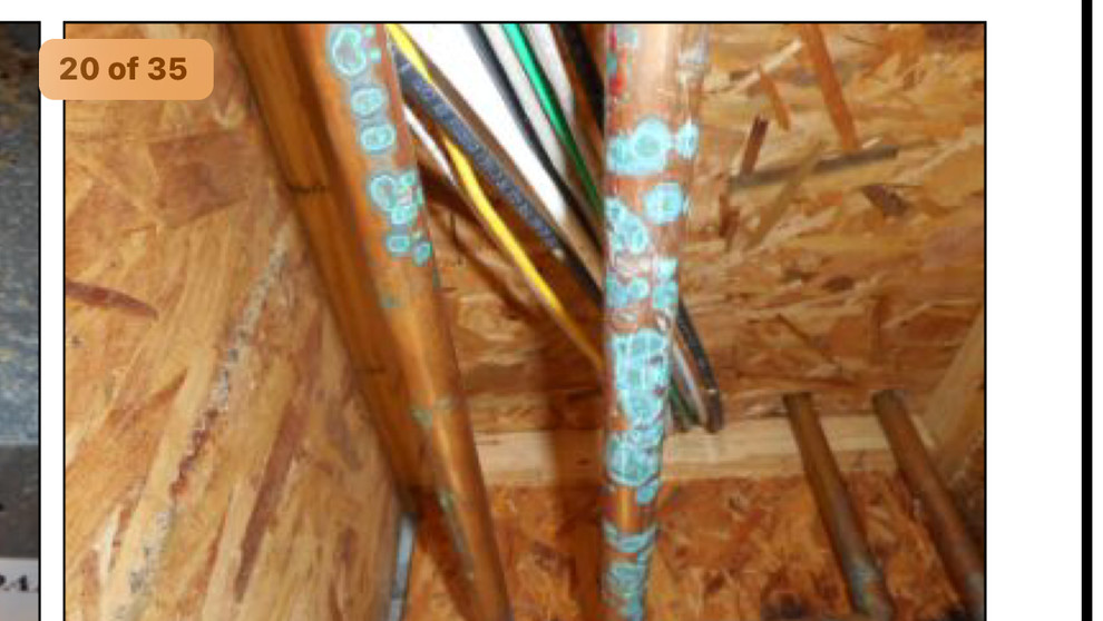 Copper pipes Pinhole leaks? Condensation?