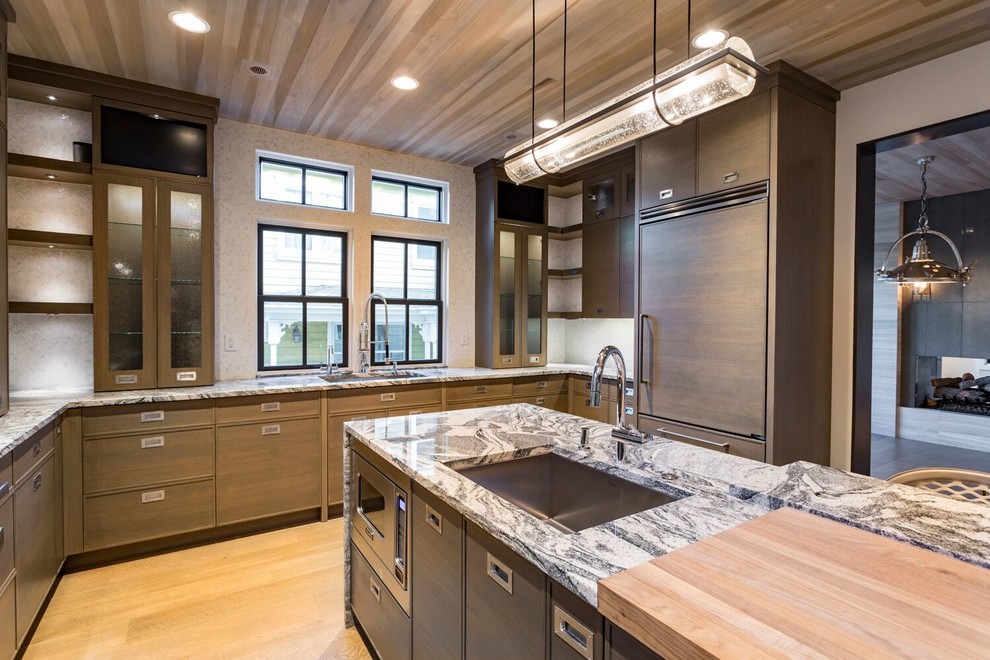 Photo of a modern kitchen in Salt Lake City.