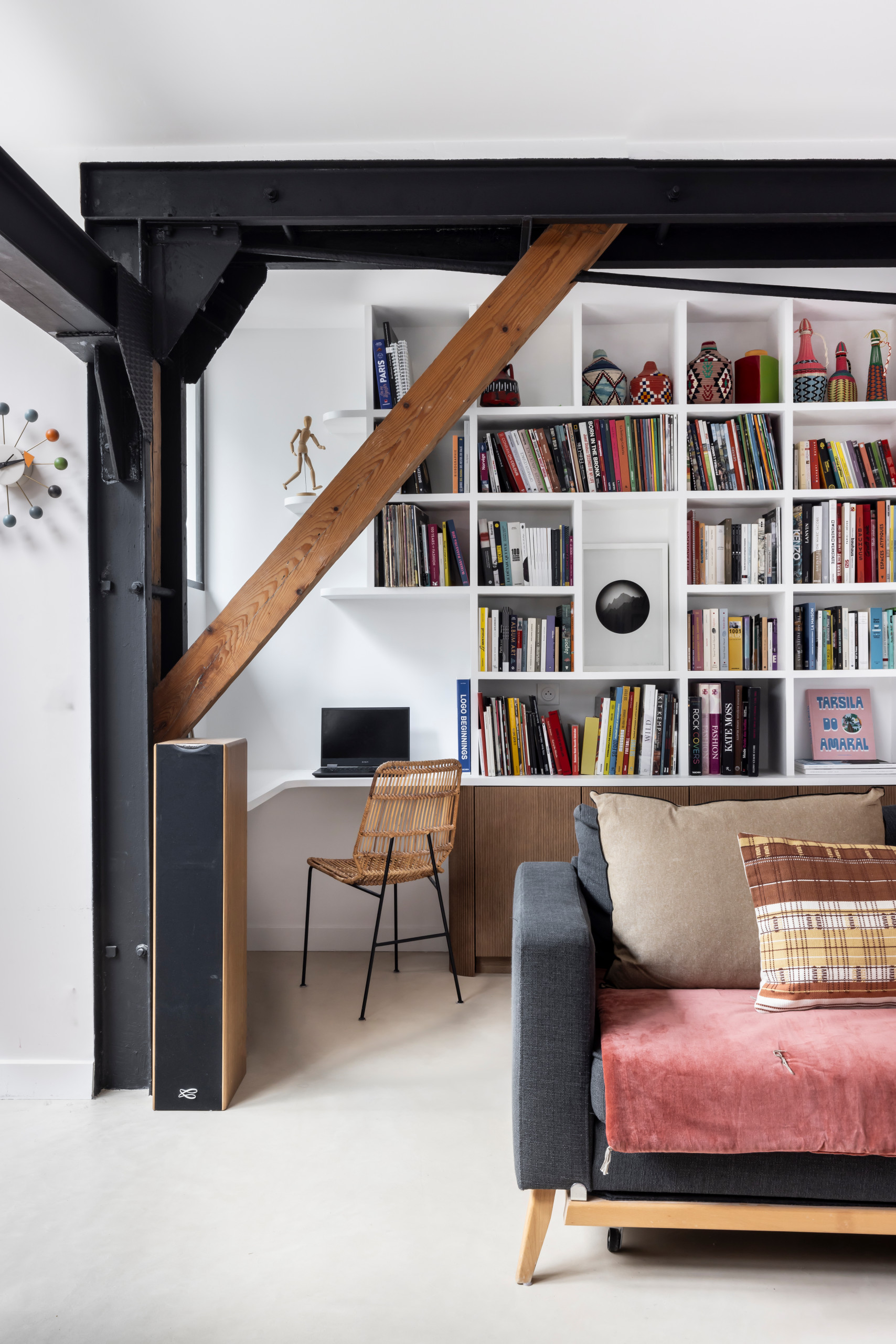 Une ancienne laverie industrielle réinventée - 92m2 à Belleville